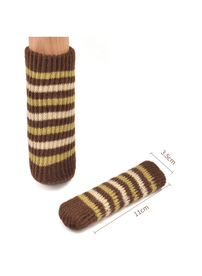12pcs Reusable Furniture Leg Protection Covers, Reducing Noise And Scratches On Furniture Legs, Easy To Install And Remove, Machine Washable, Suitable For Scratch Resistant Flooring - Image 4